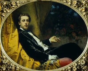 Ritratto di Nicola Massa, di Tranquillo Cremona (1837-1878)