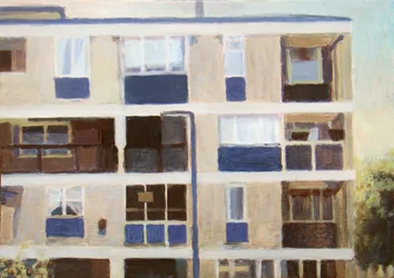 Un posto dove vivere 16, 2011 (olio su compensato)