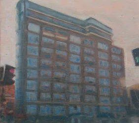 Un posto dove vivere 6, 2010 (olio su compensato)