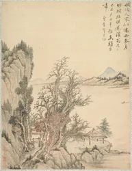 Abitazione sulla riva, 1847