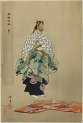 Aoi no Ue, dalla serie "One Hundred No Dramas (Nogaku hyakuban)".