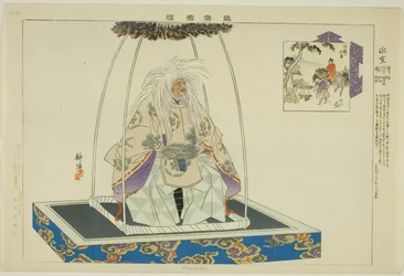 Hyoshitou, dalla serie "Immagini di spettacoli No (Nogaku Zue)"