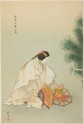 Matsukaze, dalla serie "Cento no drama (Nogaku hyakuban)"