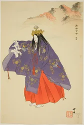 Tatsuta, dalla serie "Cento no drama (Nogaku hyakuban)