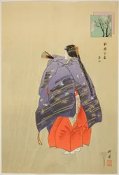 Toboku, dalla serie "Cento no drama (Nogaku hyakuban)