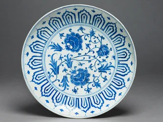 Piatto, Iznik, Turchia, c.1575