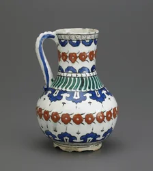 Brocca, Iznik, dinastia ottomana, XVI-XVII secolo