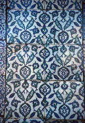 Pannello di piastrelle ottomane (ceramica)