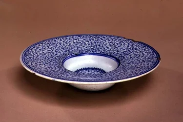 Piatto Tondino, ceramica Iznik Golden Horn, turca, c.1535-45