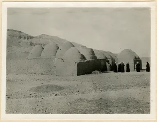 Monastero dei Santi Teodoro e Acladio, Medinet Habu, Egitto, fotografia di Ugo Monneret de Villard