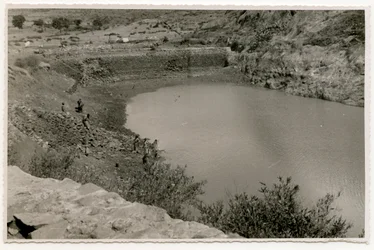 Bacino idrico presso Axum, Etiopia, fotografia di Ugo Monneret de Villard
