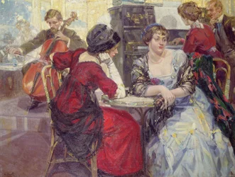 Scena al caffè