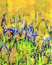 Astratto: Prato giallo