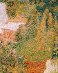 Paesaggio dai pennellate vivaci