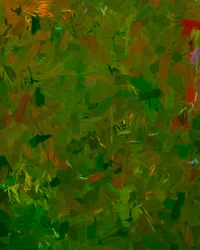 Tonalità vivaci della foresta