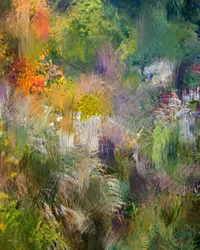 Astratto "Giardino vivace"