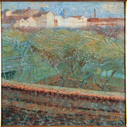 Sera di aprile, di Umberto Boccioni