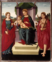 Madonna in trono tra Santa Maddalena e San Sebastiano