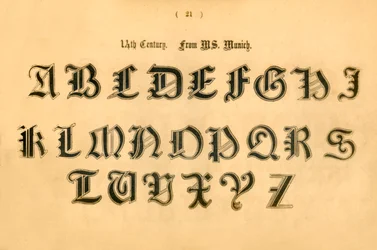 XIV secolo. Da MS. Monaco, 1862