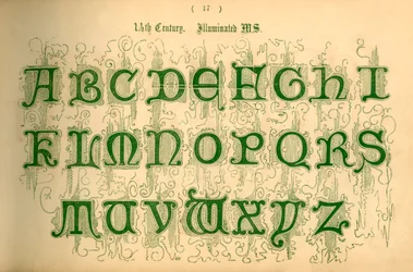 XIV secolo. Manoscritto miniato, 1862
