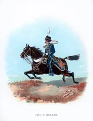 14° Ussari, 1889