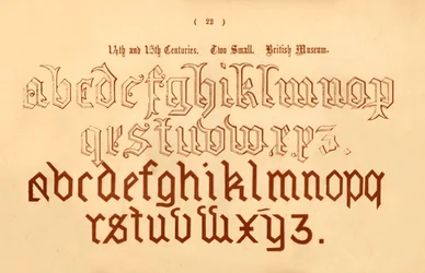 14° e 15° secolo. Due piccoli. British Museum, 1862