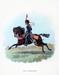15° Ussari, 1890