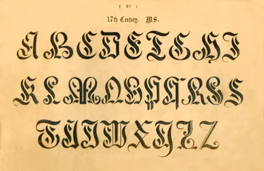 XVII secolo. MS., 1862