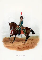 4° Ussari, 1889