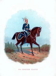 6º Dragoni Guardie, 1888