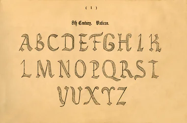 VIII secolo. Vaticano, 1862