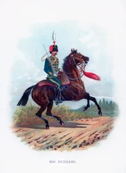 8° Ussari, 1889
