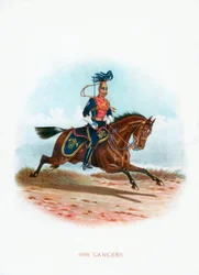 9° Lancieri, 1889