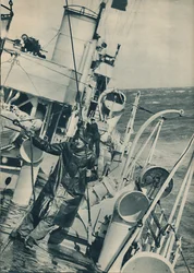 Un Cacciatorpediniere in Mare Mosso, 1936