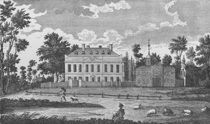 Una residenza per gentiluomini su Stockwell Common, 1792, 1912