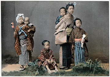 Un gruppo di bambini