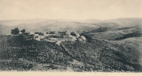 Un Kraal Kafir - Zululand, inizio XX secolo