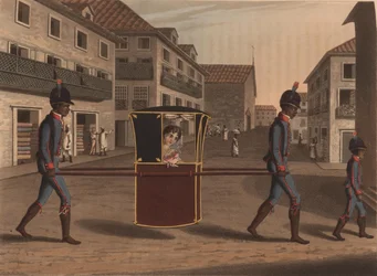 Una signora in visita, 1816