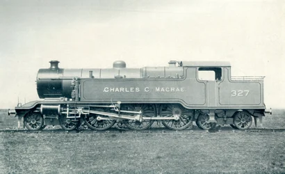 Una grande locomotiva a serbatoio, 1922