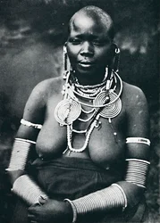 Una matrona Masai