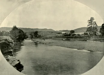 Una stazione di fattoria del Nuovo Galles del Sud, 1901