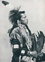 Profilo di un capo indiano nordamericano, 1912