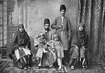 Una famiglia persiana Parsi, 1902