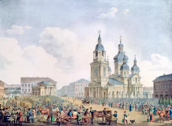 Una città russa, XIX secolo