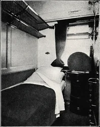 Un posto letto sul Night Scotsman, London & North Eastern Railway