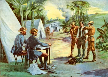 Una spia spagnola nel campo, Guerra ispano-americana, 1898