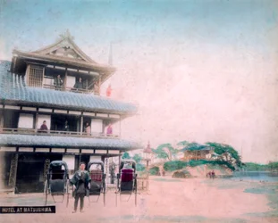 Un hotel a Matsushima, Prefettura di Miyagi, Giappone