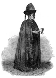 Un lama, Tibet, XIX secolo