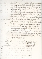 Una lettera di Oliver Cromwell al cardinale Mazzarino, 4 dicembre 1657