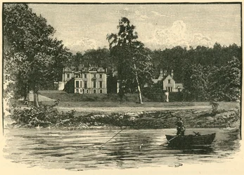 Abbotsford, dal fiume, 1898
